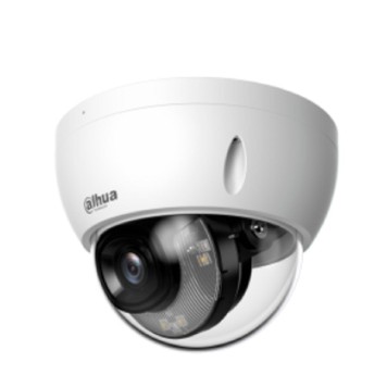 Видеонаблюдение DAHUA DH-IPC-HDBW2249EP-S-IL-0280B-S2 Уличная купольная IP-видеокамера с ИИ 2Мп; объектив 2.8мм; защита: IP67, IK10; питание: 12В(DC), PoE; корпус: металл.