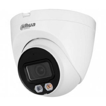 Видеонаблюдение DAHUA DH-IPC-HDW2249TP-S-IL-0360B Уличная турельная IP-видеокамера SmartDualLight 2Мп, 1/2.8” CMOS, объектив 3.6мм, видеоаналитика, микрофон, ИК 30м, LED 30м, IP67, металл/пластик