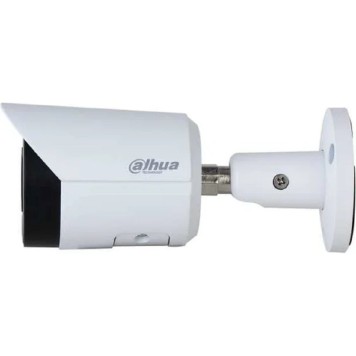 Видеонаблюдение DAHUA DH-IPC-HFW2449SP-S-IL-0280B-S2 Уличная цилиндрическая IP-видеокамера SmartDualLight 4Мп, 1/2.9” CMOS, объектив 2.8мм, видеоаналитика, микрофон, ИК 30м, LED 30м, IP67, металл-1