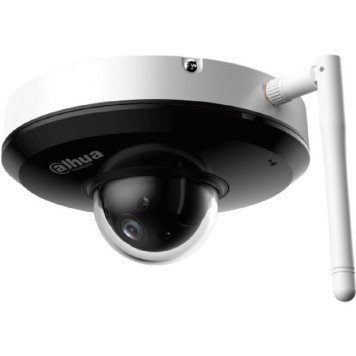 Видеонаблюдение DAHUA DH-SD1A404DB-GNY-W Мини-купольная PTZ IP-видеокамера с Wi-Fi 2.4ГГц 4Мп, 1/2.8” CMOS, моторизованный объектив 2.8~12мм, видеоаналитика, ИК 20м, IP66, IK08, корпус: металл