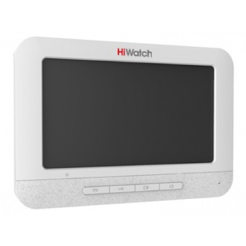 Видеонаблюдение HiWatch DS-D100M Видеодомофон серебристый
