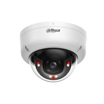 Видеонаблюдение DAHUA DH-IPC-HDBW1439E1P-A-IL-0280B-S6 Уличная купольная IP-видеокамера 4Мп, 1/3” CMOS, объектив 2.8мм, ИК 30м,LED 30м, IP67 ,IK08, микрофон, металл, пластик-1