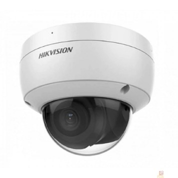 Видеонаблюдение HIKVISION DS-2CD2143G2-IU(4mm) 4Мп уличная купольная IP-камера с EXIR-подсветкой до 30м и технологией AcuSense