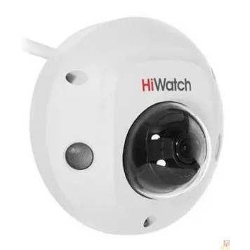 Видеонаблюдение HiWatch DS-I259M(C)(2.8mm) 2Мп внутренняя IP-камера с EXIR-подсветкой до 10м и встроенным микрофоном-1