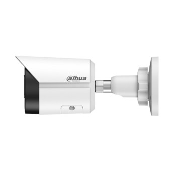 Видеонаблюдение DAHUA DH-IPC-HFW2249SP-S-IL-0280B-S2 Уличная цилиндрическая IP-видеокамера SmartDualLight 2Мп, 1/2.8” CMOS, объектив 2.8мм, видеоаналитика, микрофон, ИК 30м, LED 30м, IP67, металл-1
