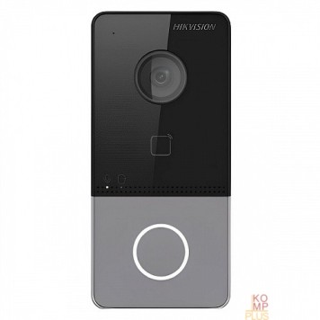 Видеонаблюдение HIKVISION Видеопанель DS-KV6113-PE1(C),  накладная,  черный