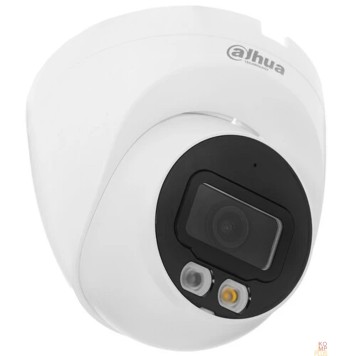 Видеонаблюдение DAHUA DH-IPC-HDW2249TP-S-IL-0280B Уличная турельная IP-видеокамера SmartDualLight 2Мп, 1/2.8” CMOS, объектив 2.8мм, видеоаналитика, микрофон, ИК 30м, LED 30м, IP67, металл/пластик-2