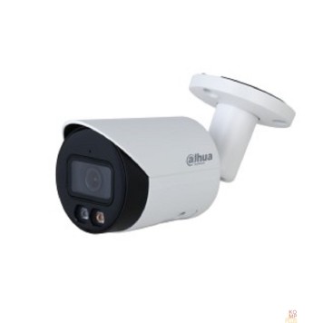 Видеонаблюдение DAHUA DH-IPC-HFW2249SP-S-IL-0280B Уличная цилиндрическая IP-видеокамера SmartDualLight 2Мп, 1/2.8” CMOS, объектив 2.8мм, видеоаналитика, микрофон, ИК 30м, LED 30м, IP67, металл