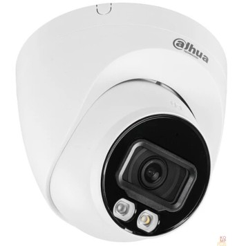 Видеонаблюдение DAHUA DH-IPC-HDW2849TP-S-IL-0280B Уличная турельная IP-видеокамера SmartDualLight 8Мп, 1/2.7” CMOS, объектив 2.8мм, видеоаналитика, микрофон, ИК 30м, LED 30м, IP67, металл/пластик