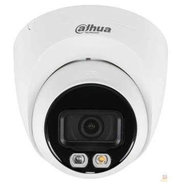 Видеонаблюдение DAHUA DH-IPC-HDW2849TP-S-IL-0280B Уличная турельная IP-видеокамера SmartDualLight 8Мп, 1/2.7” CMOS, объектив 2.8мм, видеоаналитика, микрофон, ИК 30м, LED 30м, IP67, металл/пластик-1