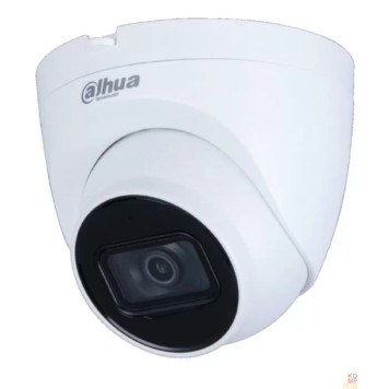 Видеонаблюдение DAHUA DH-IPC-HDW2230TP-AS-0280B-S2 Уличная турельная IP-видеокамера 2Мп, 1/2.7” CMOS, объектив 2.8мм, видеоаналитика, микрофон, ИК 30м, IP67, металл/пластик