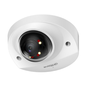 Видеонаблюдение DAHUA DH-IPC-HDBW2249FP-AS-IL-0280B Уличная мини-купольная IP-видеокамера SmartDualLight 2Мп, 1/2.8” CMOS, объектив 2.8мм, видеоаналитика, микрофон, ИК 30м, LED 30м, IP67, IK10, металл