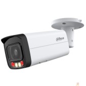 Видеонаблюдение DAHUA DH-IPC-HFW2849TP-AS-IL-0360B Уличная цилиндрическая IP-видеокамера SmartDualLight 8Мп, 1/2.7” CMOS, объектив 3.6мм, видеоаналитика, микрофон, ИК 60м, LED 50м, IP67, металл