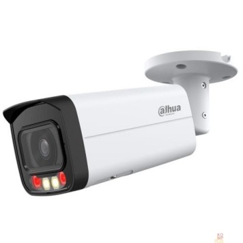 Видеонаблюдение DAHUA DH-IPC-HFW2849TP-AS-IL-0360B Уличная цилиндрическая IP-видеокамера SmartDualLight 8Мп, 1/2.7” CMOS, объектив 3.6мм, видеоаналитика, микрофон, ИК 60м, LED 50м, IP67, металл