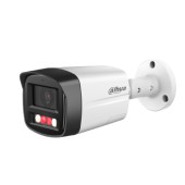 Видеонаблюдение DAHUA DH-IPC-HFW2449TLP-S-PV-0280B Уличная цилиндрическая IP-видеокамера SmartDualLight 4Мп, 1/2.9” CMOS, объектив 2.8мм, видеоаналитика, микрофон+динамик, ИК 30м, LED 30м, IP67, металл