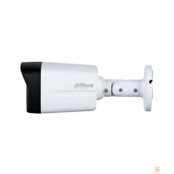 Видеонаблюдение DAHUA DH-IPC-HFW1239TL1P-A-IL-0280B Уличная цилиндрическая IP-видеокамера SmartDualLight 2Мп; 1/2.8” CMOS; объектив 2.8мм; обнаружение людей, микрофон, ИК 30м, LED 20м, IP67, металл/пластик-2