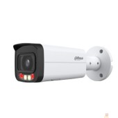 Видеонаблюдение DAHUA DH-IPC-HFW2249TP-AS-IL-0600B Уличная цилиндрическая IP-видеокамера SmartDualLight 2Мп, 1/2.8” CMOS, объектив 6.0мм, видеоаналитика, микрофон, ИК 60м, LED 50м, IP67, металл