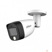 Видеонаблюдение DAHUA DH-HAC-HFW1200CMP-IL-A-0280B-S6 Уличная цилиндрическая HDCVI-видеокамера с интеллектуальной двойной подсветкой 2Мп, объектив 2.8мм, ИК 20м, LED 20м, IP67, корпус: металл