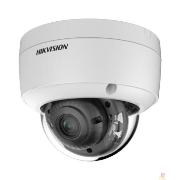 Видеонаблюдение HIKVISION DS-2CD2123G2-IU(4mm)(D) 2Мп уличная купольная IP-камера с EXIR-подсветкой до 30м и технологией AcuSense