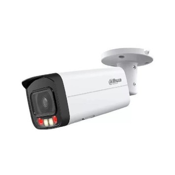 Видеонаблюдение DAHUA DH-IPC-HFW2849TP-AS-IL-0600B Уличная цилиндрическая IP-видеокамера SmartDualLight 8Мп, 1/2.7” CMOS, объектив 6.0мм, видеоаналитика, микрофон, ИК 60м, LED 50м, IP67, металл