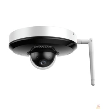 Видеонаблюдение DAHUA DH-SD1A204DB-GNY-W Мини-купольная PTZ IP-видеокамера с Wi-Fi 2.4ГГц 2Мп, 1/2.8” CMOS, моторизованный объектив 2.8~12мм (4x), видеоаналитика, ИК до 20м, IP66, IK08, корпус: металл-2