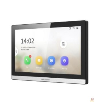 Видеонаблюдение Видеодомофон Hikvision DS-KH6350-WTE1, чёрный-1