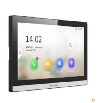 Видеонаблюдение Видеодомофон Hikvision DS-KH6350-WTE1, чёрный-2