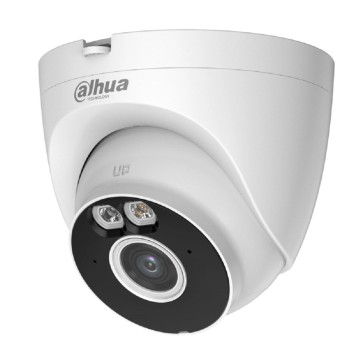 Видеонаблюдение DAHUA DH-IPC-T3AP-PV-0280B Уличная турельная IP-видеокамера Smart Dual Light 3Мп, 1/2.8” CMOS, объектив 2.8мм, видеоаналитика, ИК 30м, LED 30м, микрофон, динамик, Wi-Fi 2.4ГГц, IP67, металл/пластик-1