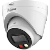 Видеонаблюдение DAHUA DH-IPC-HDW1239VP-A-IL-0280B Уличная турельная IP-видеокамера SmartDualLight 2Мп, 1/2.8” CMOS, объектив 2.8мм, обнаружение людей, микрофон, ИК 30м, LED 20м, IP67, металл