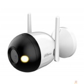 Видеонаблюдение DAHUA DH-IPC-F4CP-PV-0360B Уличная цилиндрическая IP-видеокамера Smart Dual Light 4Мп, 1/3” CMOS, объектив 3.6мм, видеоаналитика, ИК 30м, LED 30м, микрофон, динамик, WI-Fi 2.4ГГц, IP67, металл/пластик