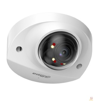 Видеонаблюдение DAHUA DH-IPC-HDBW2249FP-AS-IL-0280B Уличная мини-купольная IP-видеокамера SmartDualLight 2Мп, 1/2.8” CMOS, объектив 2.8мм, видеоаналитика, микрофон, ИК 30м, LED 30м, IP67, IK10, металл-1