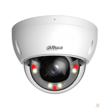 Видеонаблюдение DAHUA DH-IPC-HDBW2849EP-S-IL-0280B Уличная купольная IP-видеокамера SmartDualLight 8Мп, 1/2.7” CMOS, объектив 2.8мм, видеоаналитика, микрофон, ИК 30м, LED 30м, P67, IK10, металл-1