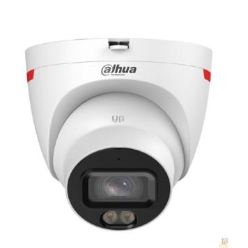 Видеонаблюдение DAHUA DH-IPC-HDW2449TP-S-LED-0280B-PRO Уличная турельная IP-видеокамера WizColor 4Мп, 1/1.8” CMOS, объектив 2.8 мм, видеоаналитика, микрофон, LED 30м, IP67, металл/пластик-1