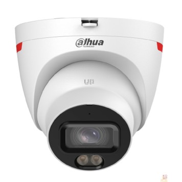 Видеонаблюдение DAHUA DH-IPC-HDW2449TP-S-LED-0360B-PRO Уличная турельная IP-видеокамера WizColor 4Мп, 1/1.8” CMOS, объектив 3.6мм, видеоаналитика, микрофон, LED 30м, IP67, металл/пластик-1