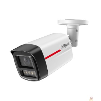 Видеонаблюдение DAHUA DH-IPC-HFW2849TLP-S-LED-0360B-PRO  Уличная цилиндрическая IP-видеокамера WizColor 8Мп, 1/1,8” CMOS, объектив 3,6мм, видеоаналитика, микрофон, LED 50м, IP67, металл