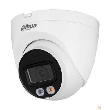 Видеонаблюдение DAHUA DH-IPC-HDW2849TMP-S-IL-0280B Уличная турельная IP-видеокамера SmartDualLight 8Мп, 1/2.7” CMOS, объектив 2.8мм, видеоаналитика, микрофон, ИК 30м, LED 30м, IP67, металл-1