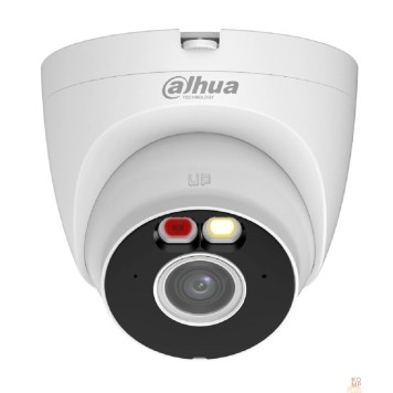Видеонаблюдение DAHUA DH-IPC-T3AP-PV-0280B Уличная турельная IP-видеокамера Smart Dual Light 3Мп, 1/2.8” CMOS, объектив 2.8мм, видеоаналитика, ИК 30м, LED 30м, микрофон, динамик, Wi-Fi 2.4ГГц, IP67, металл/пластик-2