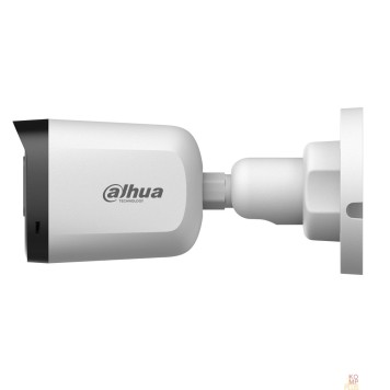 Видеонаблюдение DAHUA DH-HAC-B1A21P-U-IL-0280B Уличная цилиндрическая HDCVI-видеокамера 2Мп; CMOS; объектив 2.8мм;  BNC (переключаемый HDCVI/TVI/AHD/CVBS); ИК до 30м, Led 20м;  IP67; пластик-2