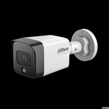 Видеонаблюдение DAHUA DH-IPC-HFW1431TC1P-A-0280B-S6 Уличная цилиндрическая IP-видеокамера 4Мп; 1/2.9” CMOS; объектив 2.8мм;  видеоаналитика: детектор человека; ИК 30м IP67 металл, пластик-1