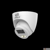 Видеонаблюдение DAHUA DH-HAC-HDW1500CLQP-IL-A-0280B-S3 Уличная турельная HDCVI-видеокамера с интеллектуальной двойной подсветкой 5Мп, объектив 2.8мм, ИК 20м, LED 20м, IP67, корпус: пластик, быстрый монтаж