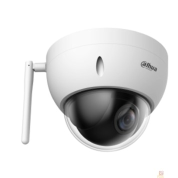 Видеонаблюдение DAHUA DH-SD22404DB-GNY-W Уличная мини-PTZ IP-видеокамера с Wi-Fi 4Мп; 1/2.8” CMOS; 4x моторизованный объектив 2.8~12мм; видеоаналитика: IP66, IK10; металл-1