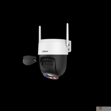 Видеонаблюдение DAHUA DH-P5AS-PV 4mm Мини-PT IP-видеокамера с Wi-Fi 5Мп; 1/2.7” CMOS; объектив 4мм; видеоаналитика ИК 30м, Led 30м;  IP66 ( DH-IPC-P5ASP-PV-0400B-S2 )-2