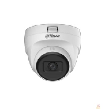 Видеонаблюдение DAHUA DH-HAC-T1A51P-U-IL-0280B-S3 Уличная купольная HDCVI-видеокамера 5Мп; CMOS; объектив 2.8мм; ИК 25м, Led 20м; корпус: пластик-1