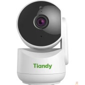 Видеонаблюдение Tiandy TC-H322A Spec:I2W/WIFI/Eu/4mm компактная поворотная домашняя, 2Мп, 1920х1080@20к/c, DWDR, цвет: 0.02лк, S+265, H.265(HP), S+264, H.264(HP, MP, BP), объектив 4мм, встроенные микрофон и динамик, 