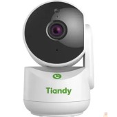 Видеонаблюдение Tiandy TC-H332A Spec:I2W/WIFI/Eu/4mm компактная поворотная домашняя, 3Мп, 2304х1296@20к/c, DWDR, цвет: 0.02лк, S+265, H.265(HP), S+264, H.264(HP, MP, BP), объектив 4мм, встроенные микрофон и динамик, 