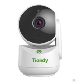 Видеонаблюдение Tiandy TC-H342A Spec:I2W/WIFI/Eu/4mm компактная поворотная домашняя, 4Мп, 2560х1440@20к/c, DWDR, цвет: 0.02лк, S+265, H.265(HP), S+264, H.264(HP, MP, BP), объектив 4мм, встроенные микрофон и динамик, 