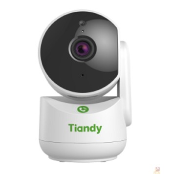 Видеонаблюдение Tiandy TC-H342A Spec:I2W/WIFI/Eu/4mm компактная поворотная домашняя, 4Мп, 2560х1440@20к/c, DWDR, цвет: 0.02лк, S+265, H.265(HP), S+264, H.264(HP, MP, BP), объектив 4мм, встроенные микрофон и динамик, 