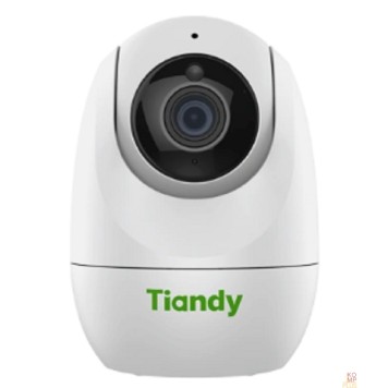 Видеонаблюдение Tiandy TC-H332N 9DA-4 компактная поворотная домашняя, 3Мп, 2304х1296@20к/c, DWDR, цвет: 0.05лк, S+265, H.265(HP), S+264, H.264(HP, MP, BP), объектив 4мм, встроенные микрофон и динамик, G.711A, G.711U 