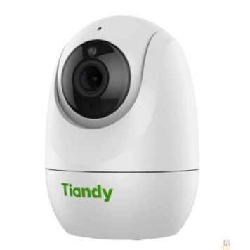 Видеонаблюдение Tiandy TC-H332N 9DA-4 компактная поворотная домашняя, 3Мп, 2304х1296@20к/c, DWDR, цвет: 0.05лк, S+265, H.265(HP), S+264, H.264(HP, MP, BP), объектив 4мм, встроенные микрофон и динамик, G.711A, G.711U -1