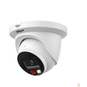 Видеонаблюдение DAHUA DH-IPC-HDW2449TMP-S-IL-0280B Уличная купольная IP-видеокамера 4Мп; 1/2.9” CMOS; 2.8мм; видеоаналитика: SMD Plu ИК 30м, LED 30м; IP67; металл